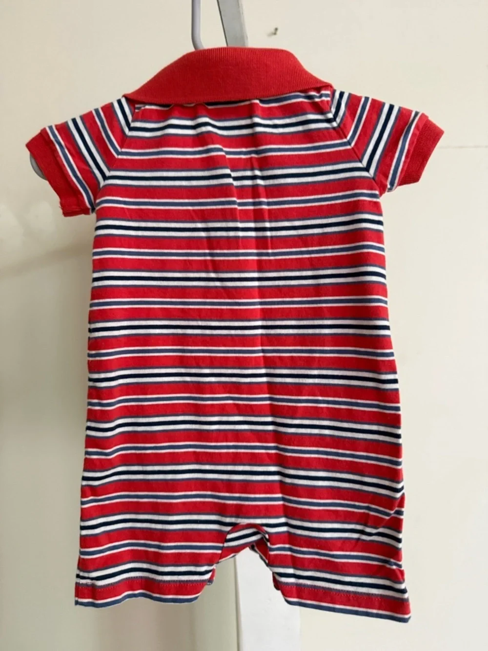 Ralph Lauren Striped Polo Romper